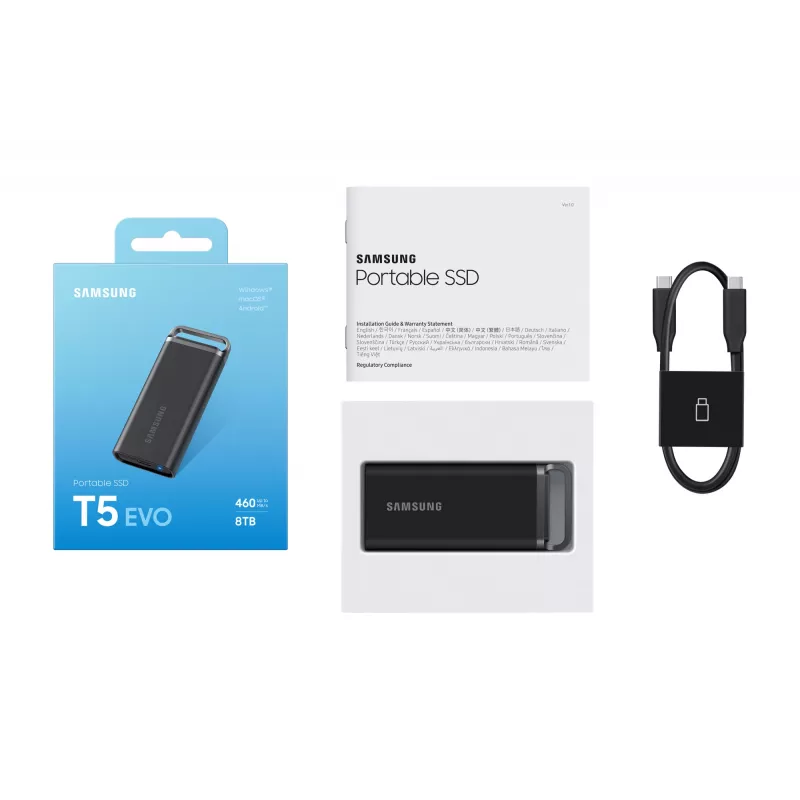 Samsung MU-PH8T0S 8 TB 3.2 Gen 1 (3.1 Gen 1) čierny