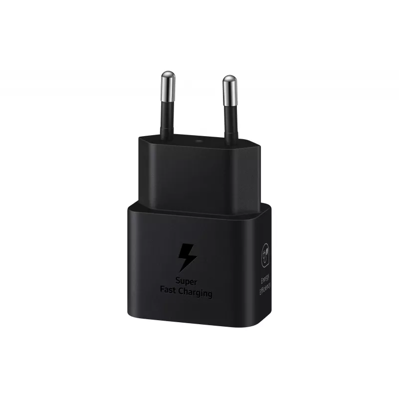 Nabíjačka Samsung EP-T2510 25W USB‑C do interiéru, rýchle nabíjanie, čierna, 1 m kábel