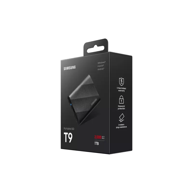 Samsung MU-PG1T0B 1 TB USB Type-C USB 3.2 Gen 2x2 čierny