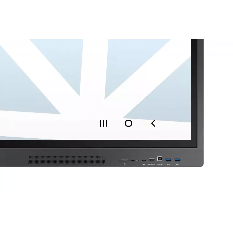 Samsung WA65D interaktívna tabuľa 165,1 cm (65 inch) 3840 x 2160 pixelov dotyková obrazovka sivá