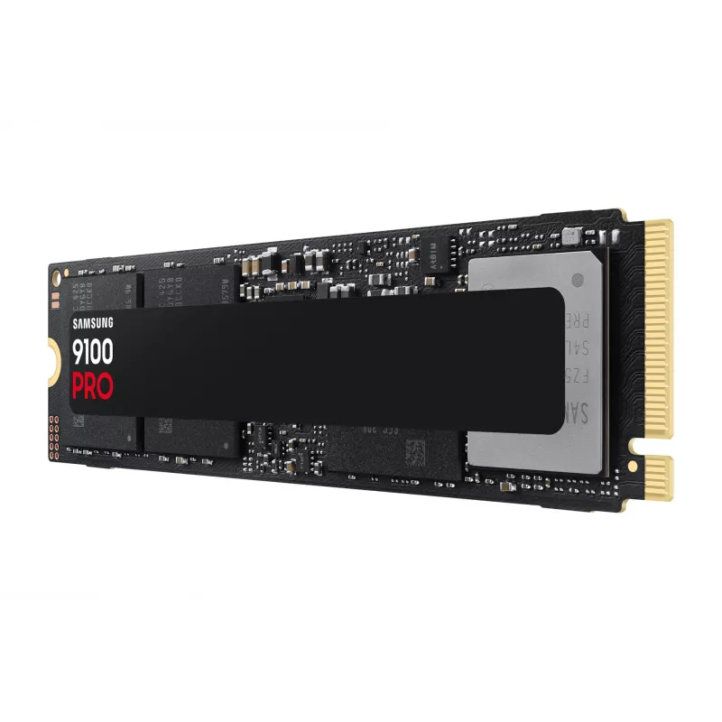 SSD M.2 Samsung 9100 PRO 4 TB PCIe 5.0 NVMe — 2280, čítanie 14800 MB/s, zápis 13400 MB/s, V-NAND TLC
