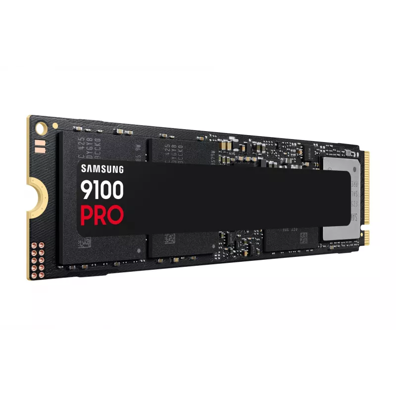 SSD M.2 Samsung 9100 PRO 4 TB PCIe 5.0 NVMe — 2280, čítanie 14800 MB/s, zápis 13400 MB/s, V-NAND TLC