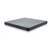Hitachi-LG GP57ES40 tenká prenosná napaľovačka DVD, USB 2.0, strieborná
