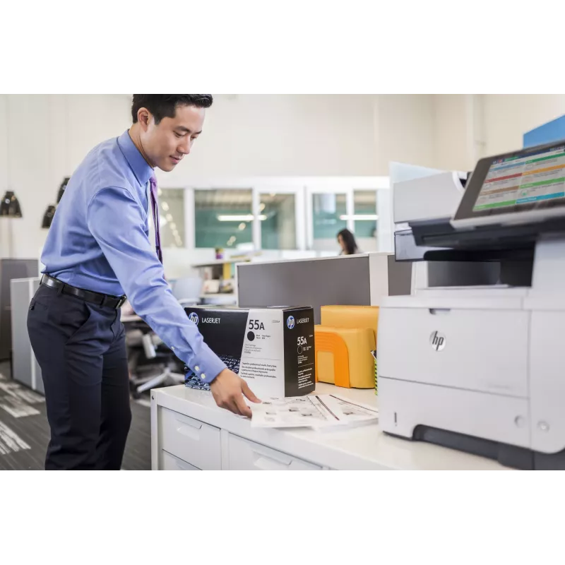 HP 55A čierna Originálna LaserJet tonerová kazeta, 6000 strán, čierna, 1 ks