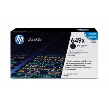 HP 649X Čierna Originálna LaserJet tonerová kazeta s vysokou výťažnosťou