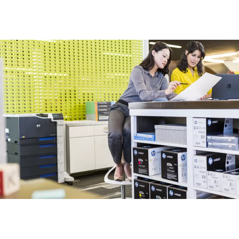 HP 650A Originálna LaserJet tonerová kazeta, Čierna