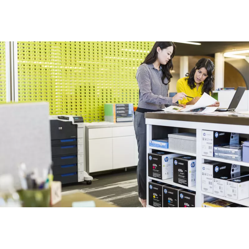 HP 650A Originálna LaserJet tonerová kazeta, Čierna