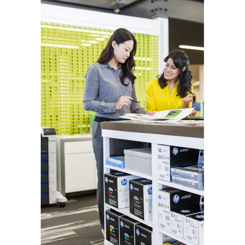 HP 650A Originálna LaserJet tonerová kazeta, Čierna