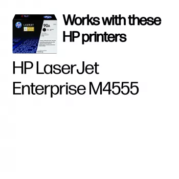 HP 90A Originálna LaserJet tonerová kazeta čierna