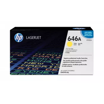 HP 646A žltá originálna LaserJet tonerová kazeta