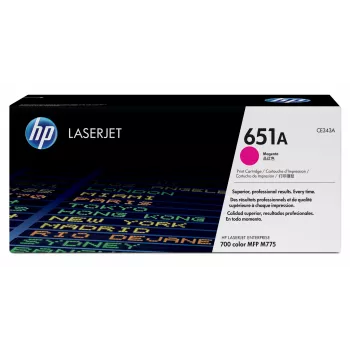 HP 651A purpurová originálna LaserJet tonerová kazeta, 16000 strán, purpurová, 1 ks