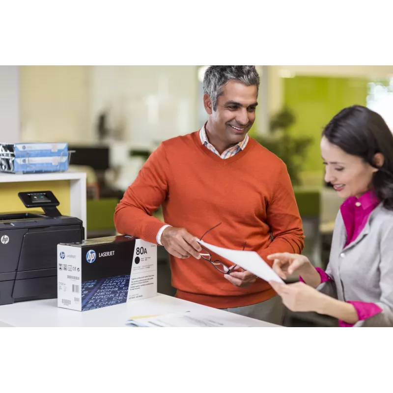 HP 80A čierna originálna LaserJet tonerová kazeta, 2560 strán, čierna, 1 ks