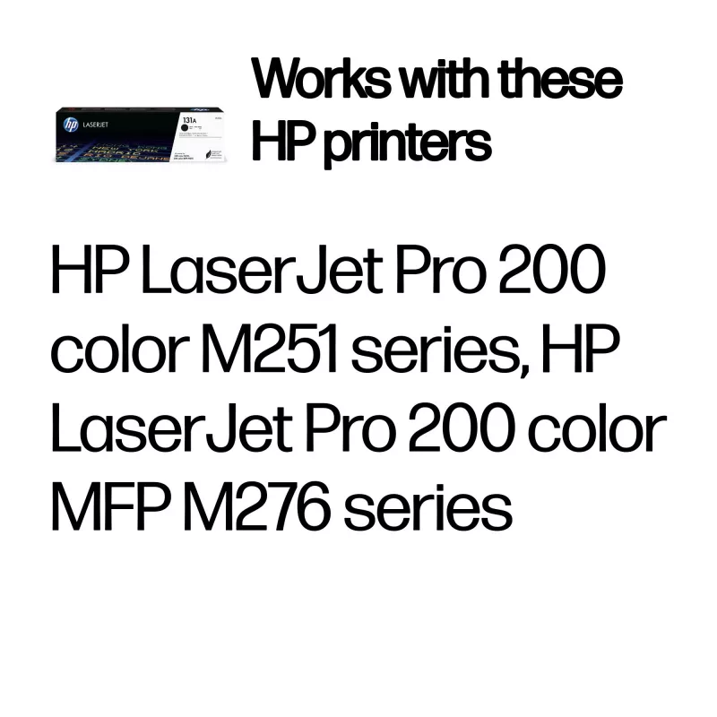 Toner HP Cartridge No.131A čierna CF210A 1500 strán