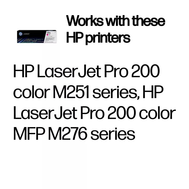 HP 131A purpurová originálna LaserJet tonerová kazeta, 1800 strán, purpurová, 1 ks