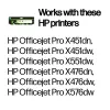 HP 970XL originálna čierna atramentová kazeta s vysokou výťažnosťou, čierna, 1 ks, 9200 strán