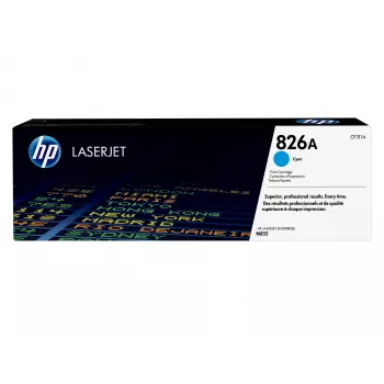 HP 826A azúrová originálna LaserJet tonerová kazeta