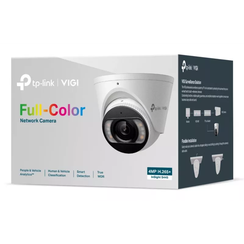 TP-Link INSIGHT S445 turret IP bezpečnostná kamera vonkajšia 2688 x 1520 pixelov stropná