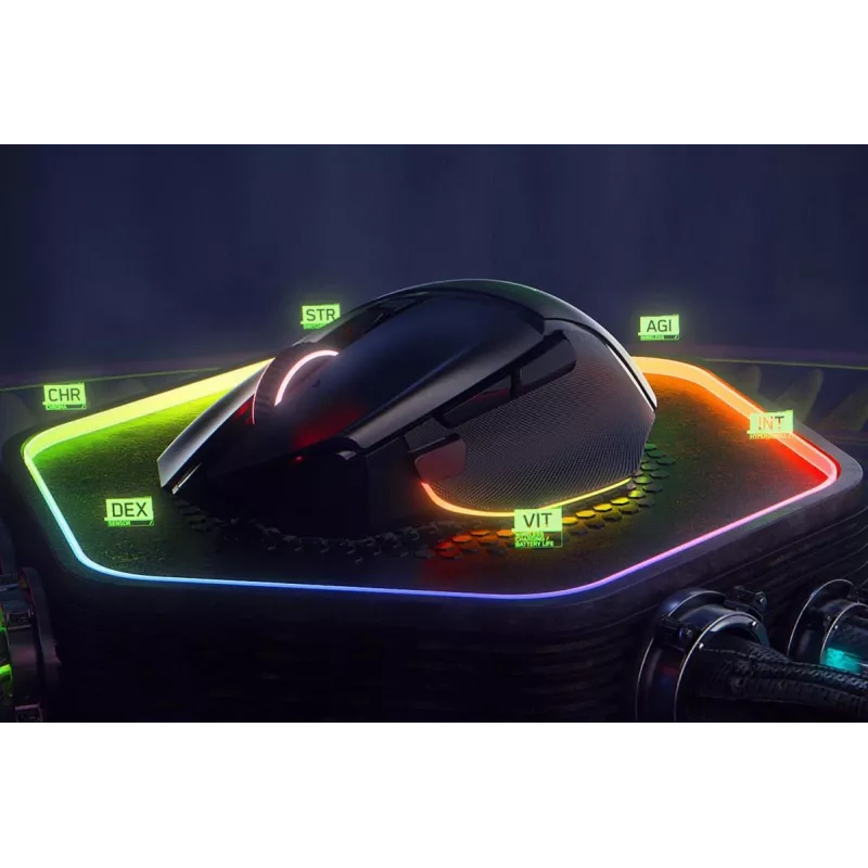 RAZER Basilisk V3 Pro – prispôsobiteľná bezdrôtová herná myš s Razer HyperScroll naklápacím kolieskom