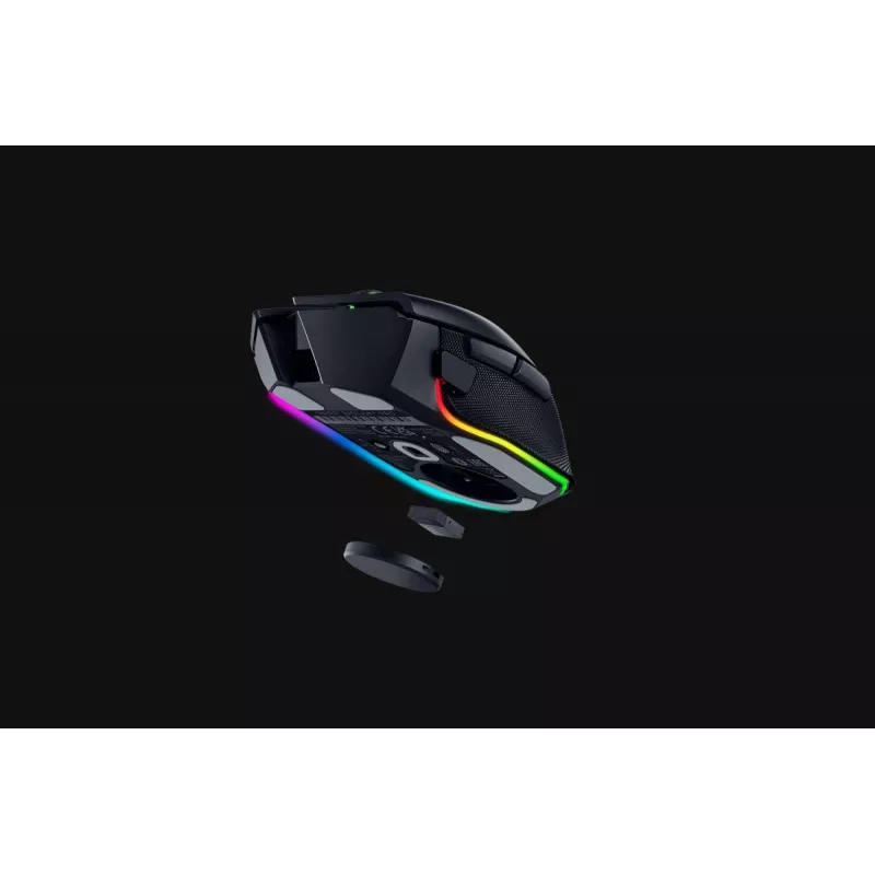 RAZER Basilisk V3 Pro – prispôsobiteľná bezdrôtová herná myš s Razer HyperScroll naklápacím kolieskom