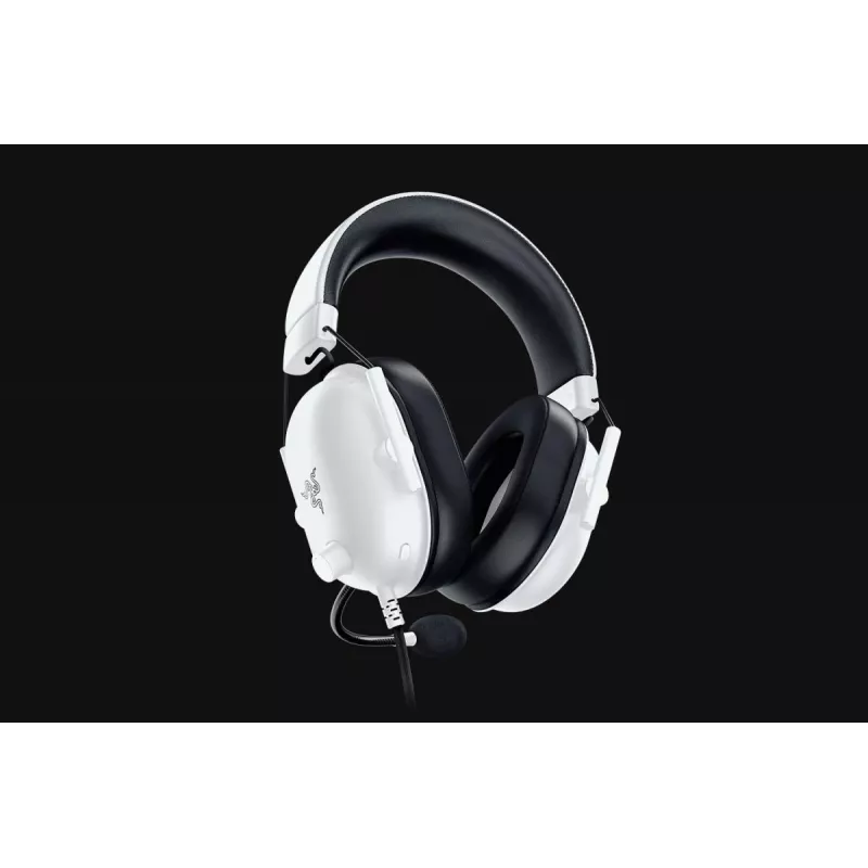 RAZER Headset Blackshark V2 X - stereo - 3.5mm - biela - multiplatformový
