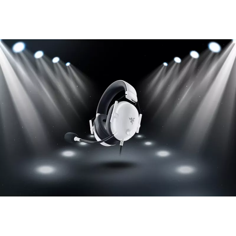 RAZER Headset Blackshark V2 X - stereo - 3.5mm - biela - multiplatformový