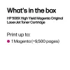 HP 508X High Yield purpurová originálna LaserJet tonerová kazeta