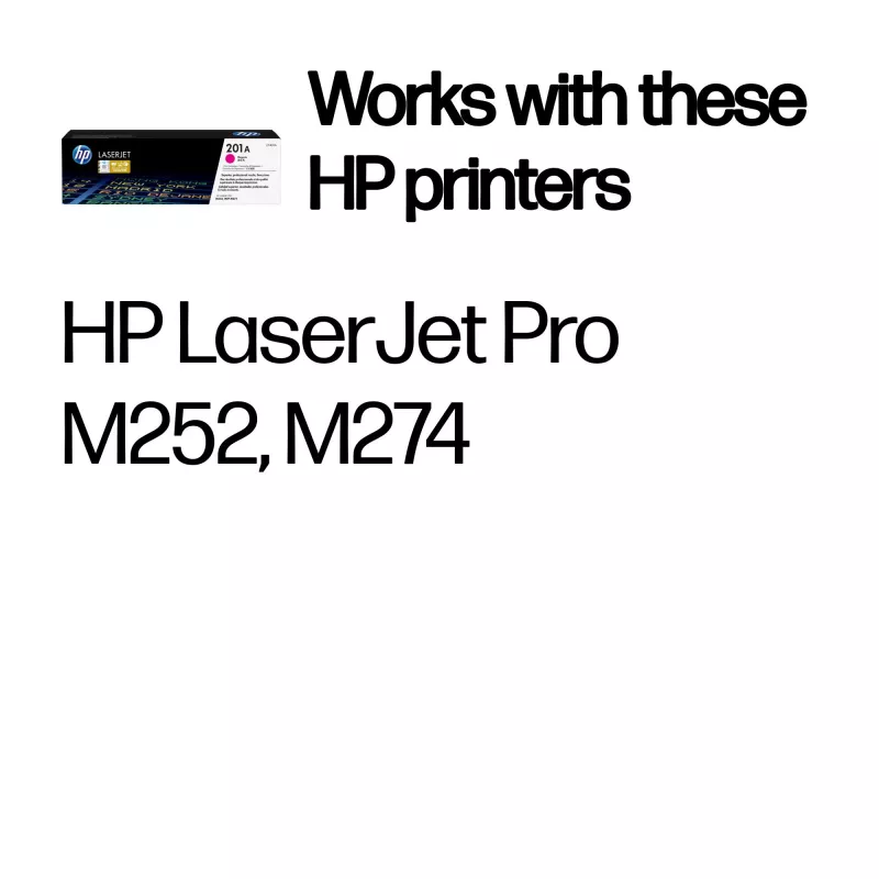 HP 201A purpurová originálna LaserJet tonerová kazeta