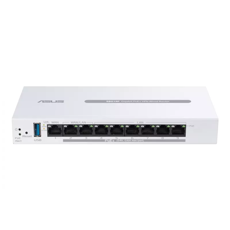 ASUS ExpertWiFi EBG19P káblový router Gigabit Ethernet biely