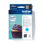 Brother LC123C atramentová kazeta 1 ks originál cyan