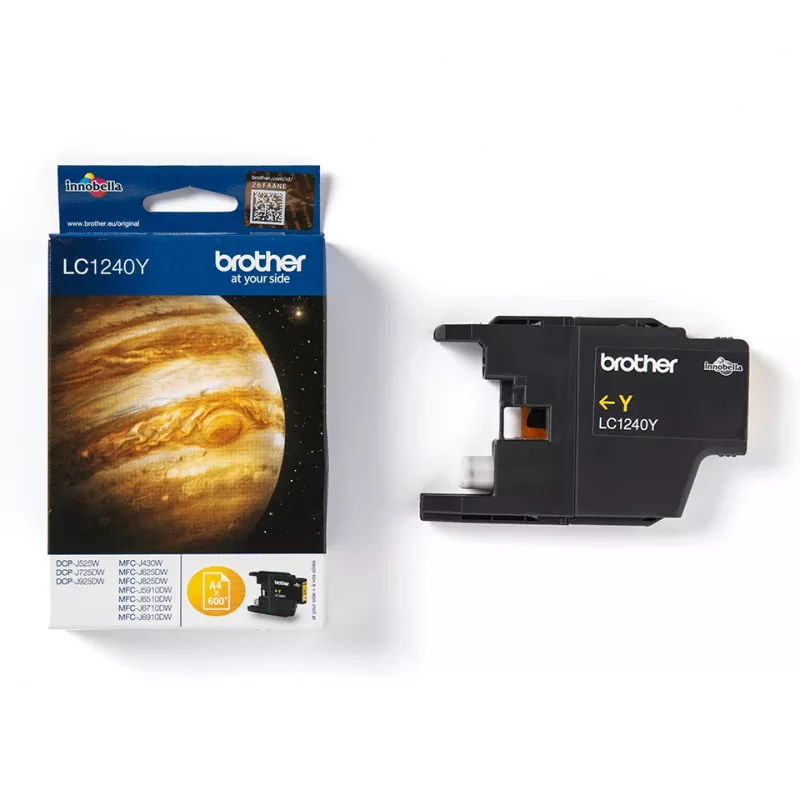 Brother LC-1240Y atramentová kazeta 1 ks originál žltá