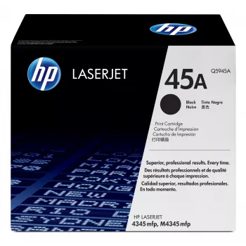 HP 45A originálna LaserJet tonerkartuša čierna, 18.000 strán, čierna, 1 kus
