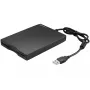 Sandberg USB disketová mechanika, externá disketová mechanika, USB 2.0, 360 ot/min, 102 mm, 140 mm, 17 mm
