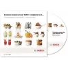 Bosch Styline kuchynský robot 900 W 3,9 L nerez, biela