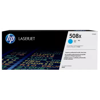 HP 508X High Yield cyan originálna LaserJet tonerkartuša