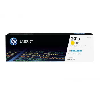 HP 201X High Yield Yellow originálna LaserJet tonerkartuša, 2300 strán, žltá, 1 kus