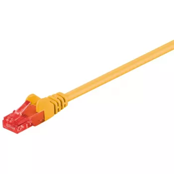 Goobay CAT 6 patch kábel U/UTP 0,5 m žltý