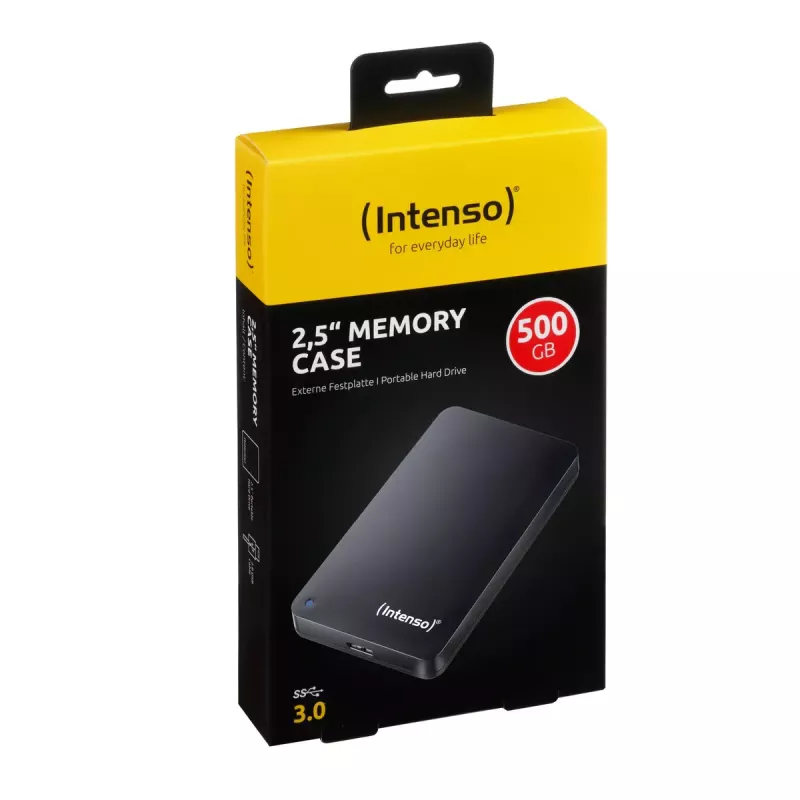 HDD Intenso 500GB USB 3.0 2,5-palcový Memory Case