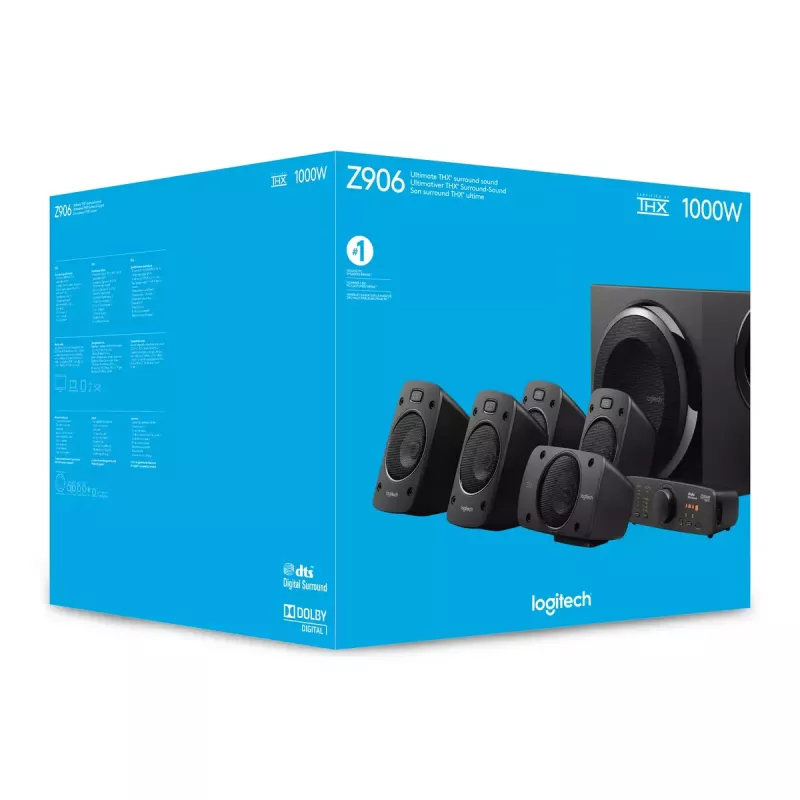 LOGITECH Z906 5.1 Surround Sound reproduktory
