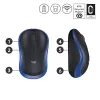 Logitech Wireless Mouse modrá 910-002239