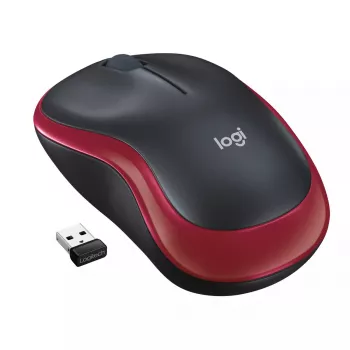 Myš Logitech M185 Wireless červená