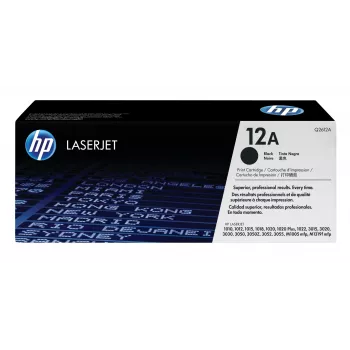HP 12A Black Original LaserJet Tonerová kazeta