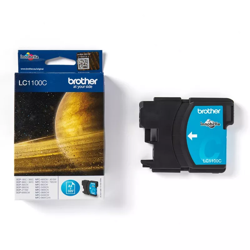 Brother LC1100C atramentová kazeta 1 ks originálna azúrová