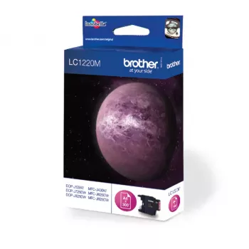 Brother LC 1220 purpurová LC1220M atramentová kazeta