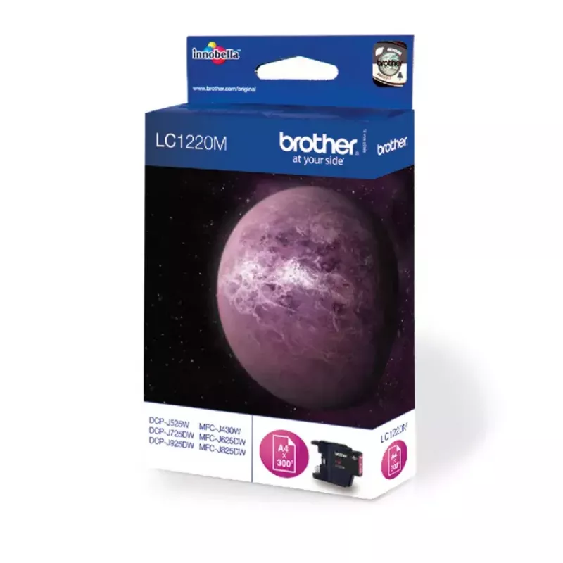 Brother LC 1220 purpurová LC1220M atramentová kazeta