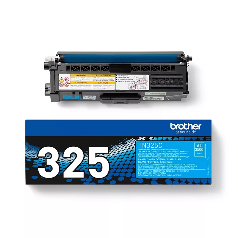Brother TN-325C tonerová kazeta 1 ks originálna azúrová