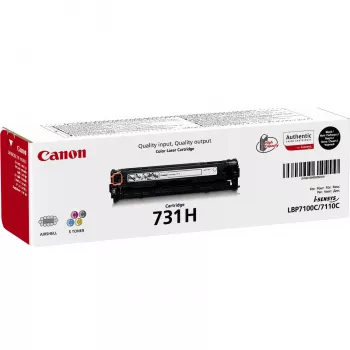 Tonerová kazeta Canon 731H 1 ks originálna čierna 6000 strán