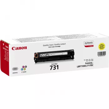Canon 731 tonerová kazeta 1 ks originálna žltá