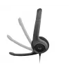 LOGITECH headset - H390 - USB-A - čierna