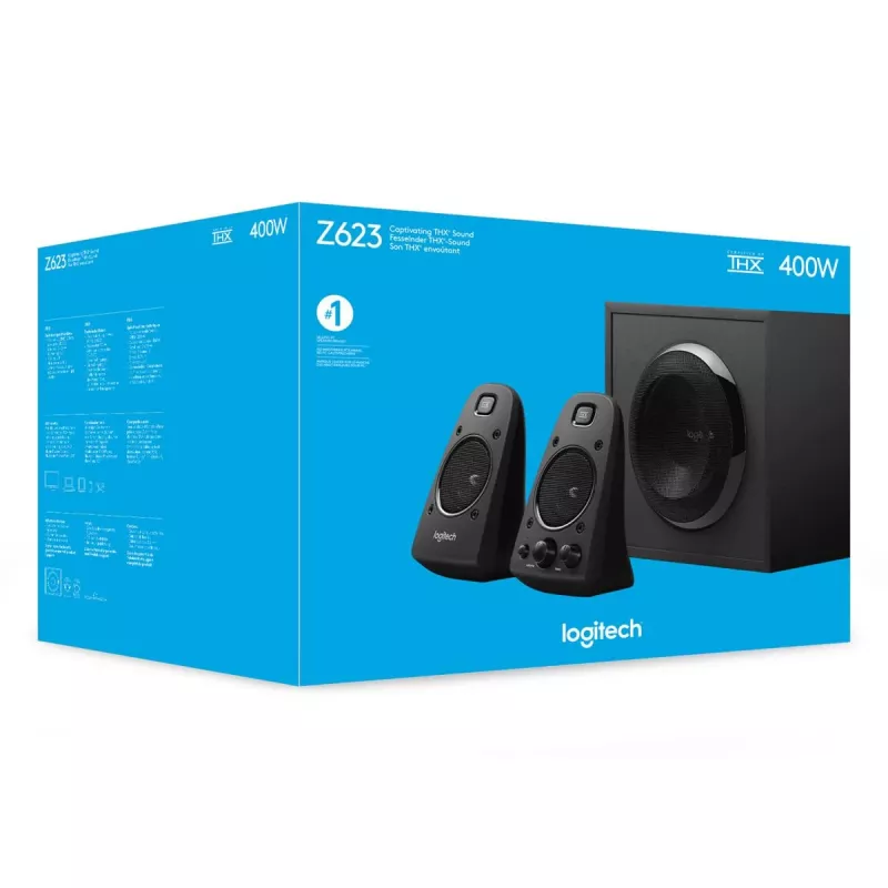 Reproduktor Logitech SPEAKER 2.1 Z623/980-000403 200W