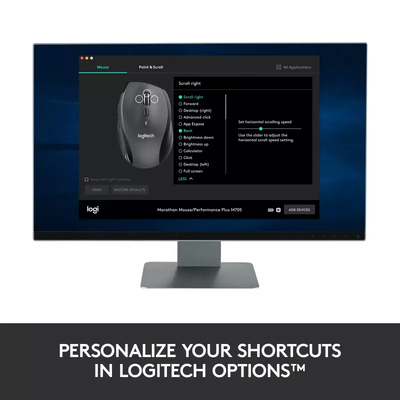 Myš Logitech Marathon M705 RF bezdrôtová
